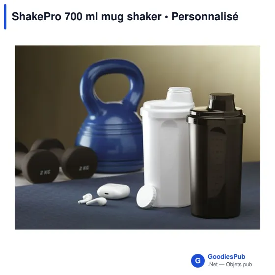 Mug shaker personnalisable ShakePro 700 ml avec logo - Image 9