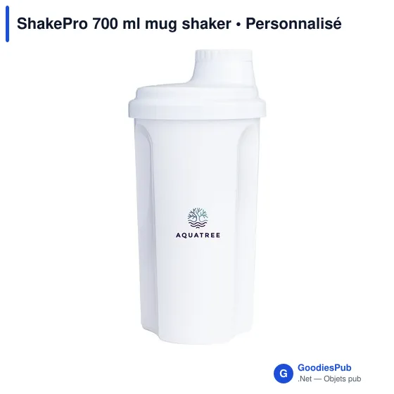 Mug shaker personnalisable ShakePro 700 ml avec logo - Image 10