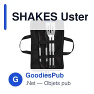SHAKES Ustensiles barbecue - Miniature 1