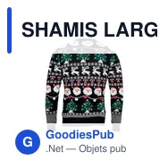 SHAMIS LARGE Pull LED de Noël L/XL - Miniature 2