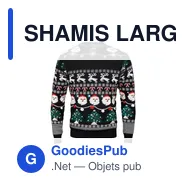 SHAMIS LARGE Pull LED de Noël L/XL - Miniature 5