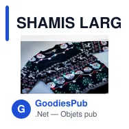 SHAMIS LARGE Pull LED de Noël L/XL - Miniature 7