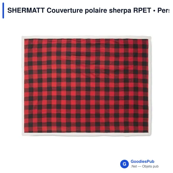 SHERMATT Couverture polaire sherpa RPET - Image 3