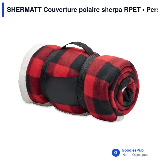 SHERMATT Couverture polaire sherpa RPET - Image 4