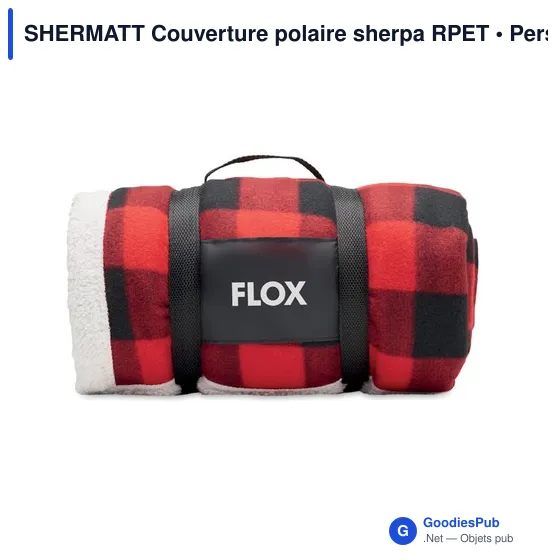 SHERMATT Couverture polaire sherpa RPET - Image 5