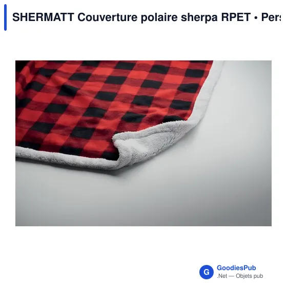 SHERMATT Couverture polaire sherpa RPET - Image 6