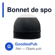 Bonnet de sport personnalisable avec logo - SHIELD - Miniature 1
