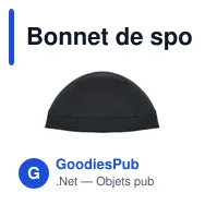 Bonnet de sport personnalisable avec logo - SHIELD - Miniature 2