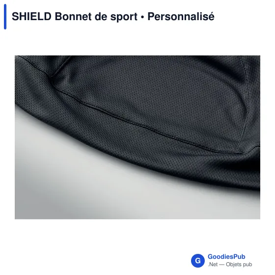 Bonnet de sport personnalisable avec logo - SHIELD - Image 5