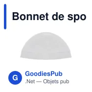 Bonnet de sport personnalisable avec logo - SHIELD - Miniature 7