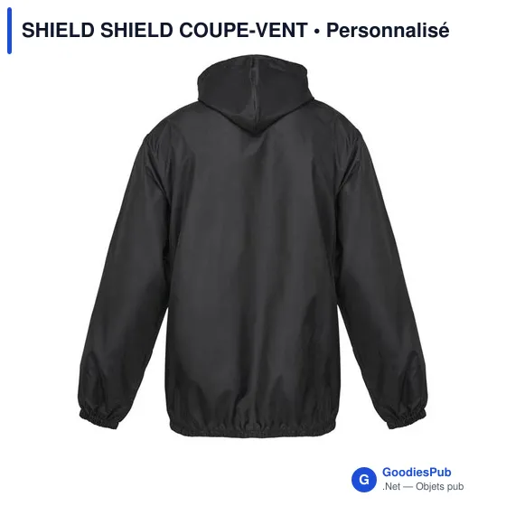 Veste coupe-vent personnalisable SHIELD avec logo - Image 5