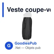 Veste coupe-vent personnalisable SHIELD avec logo - Miniature 6
