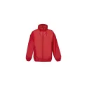 Variante rouge - Veste coupe-vent personnalisable SHIELD avec logo
