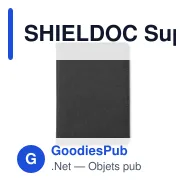 SHIELDOC Support de passeport 2 tons - Miniature 1