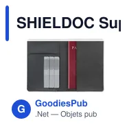 SHIELDOC Support de passeport 2 tons - Miniature 2