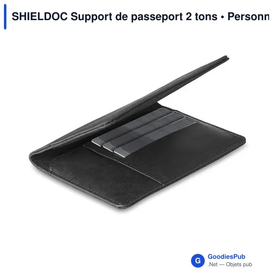 SHIELDOC Support de passeport 2 tons - Image 4