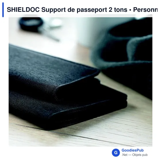 SHIELDOC Support de passeport 2 tons - Image 6