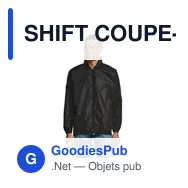 SHIFT COUPE-VENT UNISEXE - Miniature 1