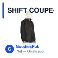SHIFT COUPE-VENT UNISEXE - Miniature 2