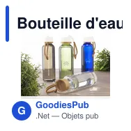 Bouteille d'eau personnalisable Shima GRS RPET 700 ml avec logo - Miniature 3