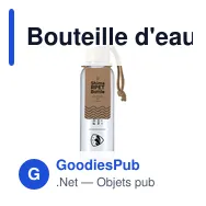 Bouteille d'eau personnalisable Shima GRS RPET 700 ml avec logo - Miniature 6