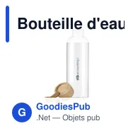 Bouteille d'eau personnalisable Shima GRS RPET 700 ml avec logo - Miniature 7