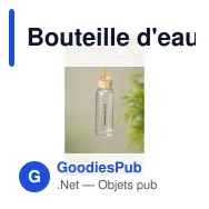 Bouteille d'eau personnalisable Shima GRS RPET 700 ml avec logo - Miniature 9