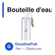 Bouteille d'eau personnalisable Shima GRS RPET 700 ml avec logo - Miniature 10