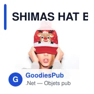 SHIMAS HAT Bonnet à pompon tricoté - Miniature 2