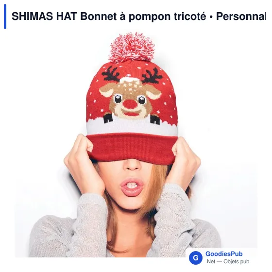 SHIMAS HAT Bonnet à pompon tricoté - Image 2