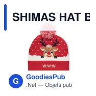 SHIMAS HAT Bonnet à pompon tricoté - Miniature 4
