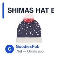 SHIMAS HAT Bonnet à pompon tricoté - Miniature 7