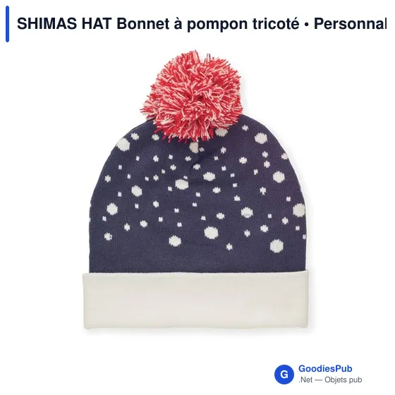 SHIMAS HAT Bonnet à pompon tricoté - Image 7