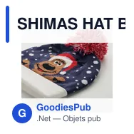 SHIMAS HAT Bonnet à pompon tricoté - Miniature 8
