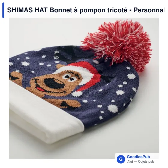 SHIMAS HAT Bonnet à pompon tricoté - Image 8