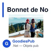 Bonnet de Noël personnalisable avec LED pour votre logo - Miniature 7