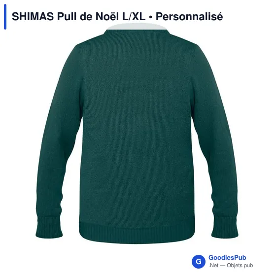 T-shirt personnalisé pour entreprise avec logo - modèle Shimas - Image 2