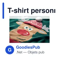 T-shirt personnalisé pour entreprise avec logo - modèle Shimas - Miniature 5