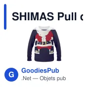 T-shirt personnalisé pour entreprise avec logo - modèle SHIMAS - Miniature 1
