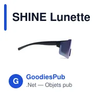 SHINE Lunettes de sport miroirs - Miniature 2