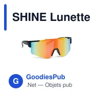 SHINE Lunettes de sport miroirs - Miniature 12