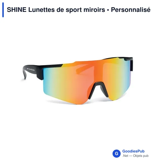 SHINE Lunettes de sport miroirs - Image 12