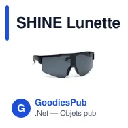 SHINE Lunettes de sport miroirs - Miniature 5