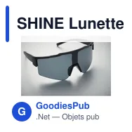 SHINE Lunettes de sport miroirs - Miniature 8