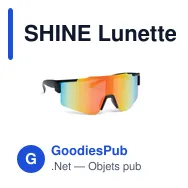 SHINE Lunettes de sport miroirs - Miniature 9