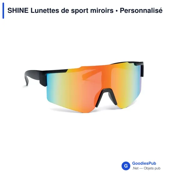 SHINE Lunettes de sport miroirs - Image 9