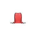 Variante rouge - Sac à cordon personnalisable pour enfants avec logo - SHOOP KIDS