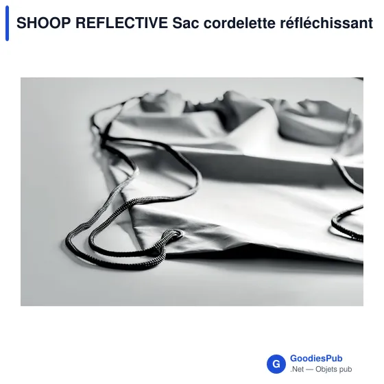 SHOOP REFLECTIVE Sac cordelette réfléchissant - Image 3