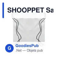 SHOOPPET Sac cordelette en PET 190gr - Miniature 8
