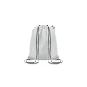 Variante blanc - SHOOPPET Sac cordelette en PET 190gr